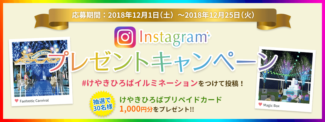 インスタグラムプレゼントキャンペーン