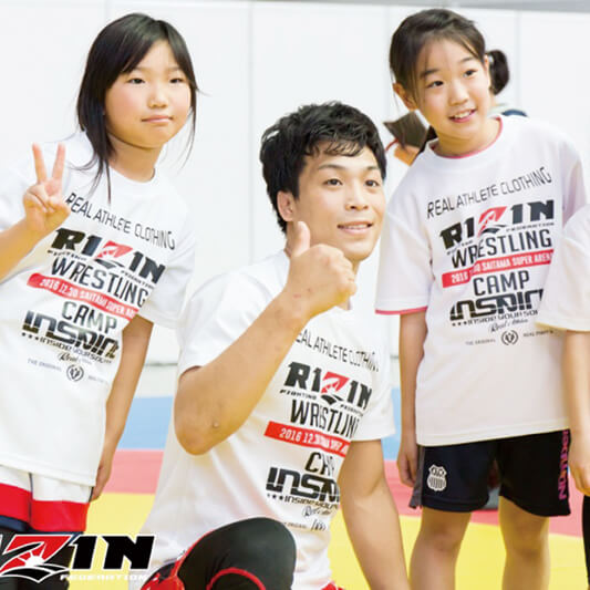 楽しみながら強くなろう！RIZIN（ライジン）レスリングキャンプ