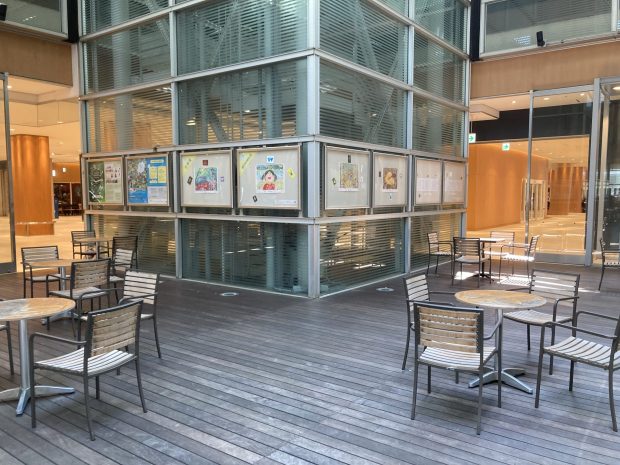 第40回「私たちの自然を守ろう」コンクール 受賞作品展　中学生（全ポスター、作文上位賞）