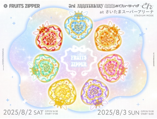 さいたまスーパーアリーナ25周年　FRUITS